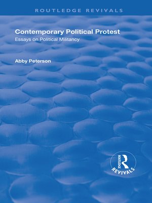 cover image of Contemporary Political Protest